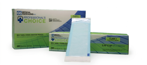 GS SELF-SEALING STERILIZATION POUCHES 200/BOX