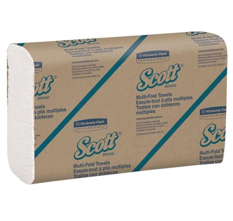 SCOTT MULTI-FOLD TOWELS WHITE
