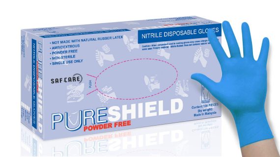 PureShield BerryBlue Nitrile Gloves: Ultimate Comfort and Protection in Every Pair