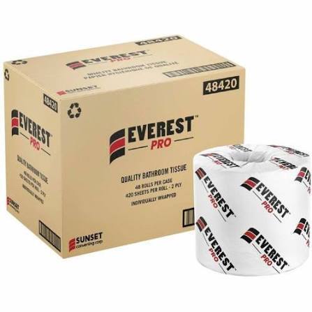 EVEREST PRO – 2 PLY BATHROOM TISSUE ROLL