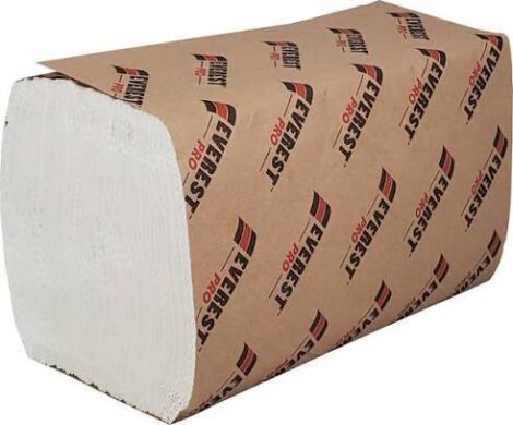 EVEREST PRO – PAPER HAND TOWEL SINGLE FOLD – WHITE