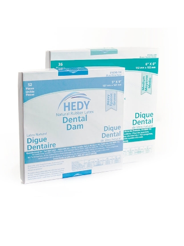 HEDY DENTAL DAM LATEX