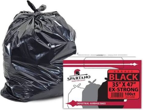 SPARTANO – GARBAGE BAGS – EX STRONG – BLACK3547